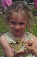 Girl with Sculpture